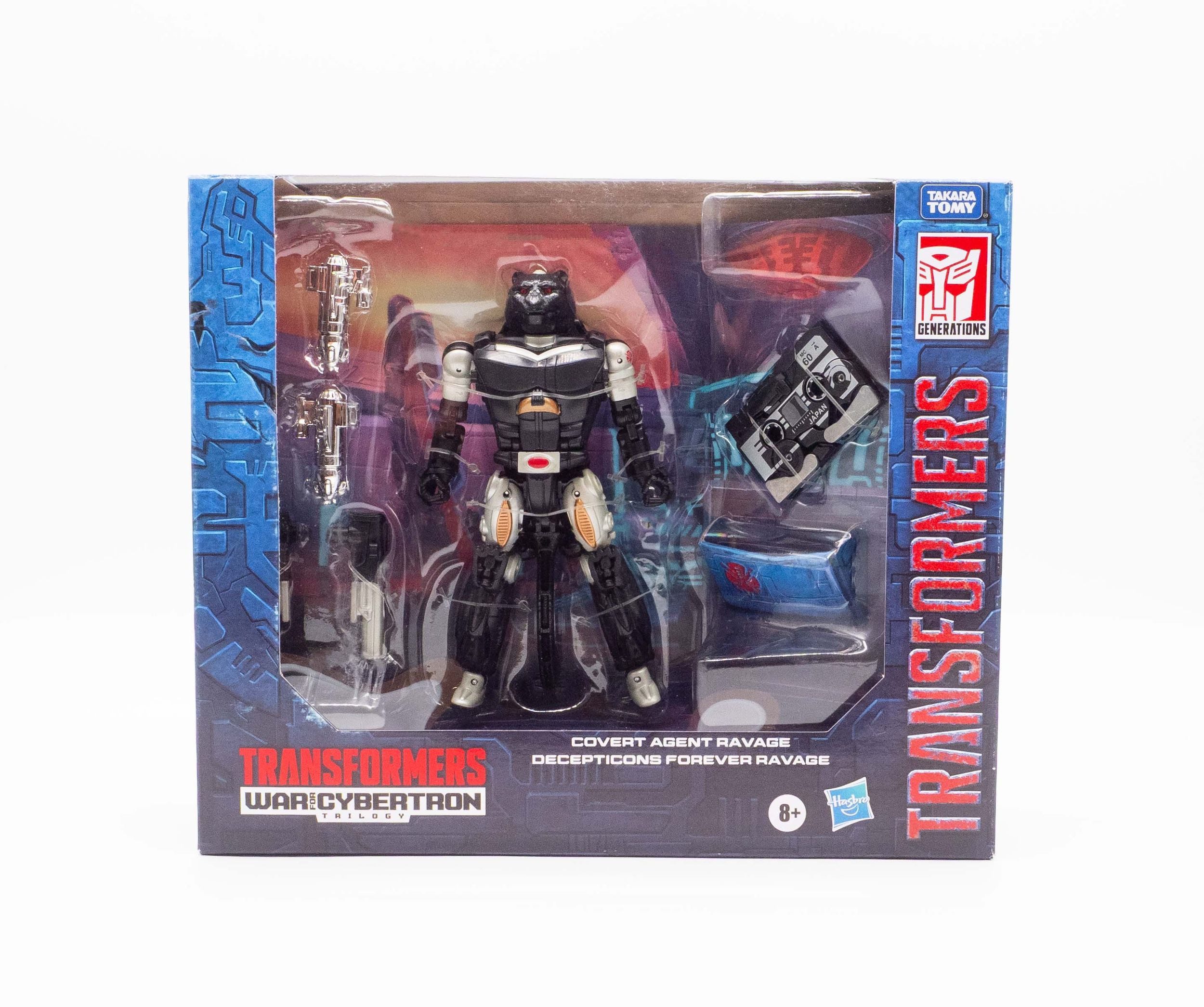 Hasbro Spielfigur Transformers mit 2 Figuren Ravage und Decepticons