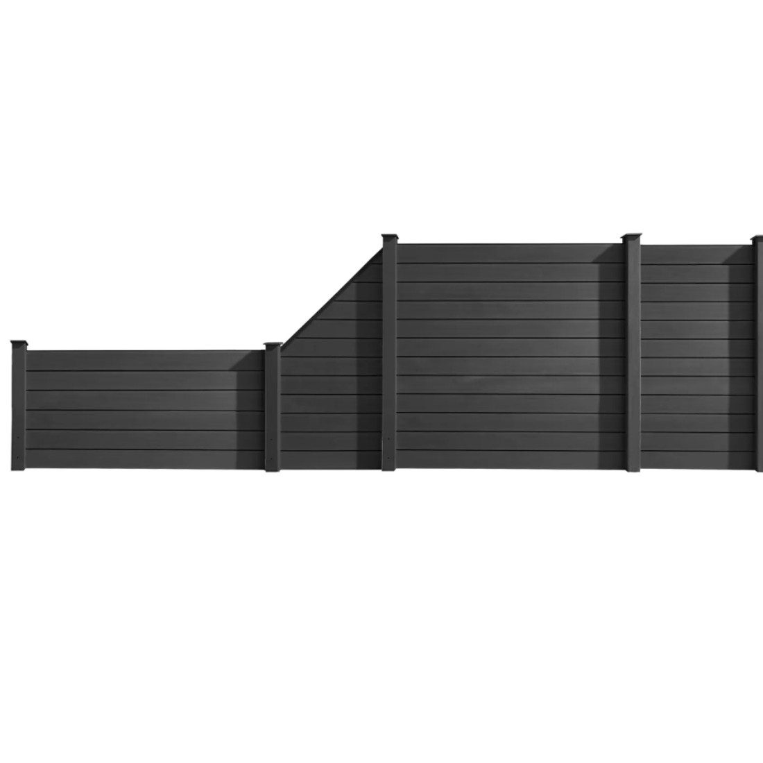 HORI Zaun HORI WPC Sichtschutzzaun Stecksystem, günstig online kaufen