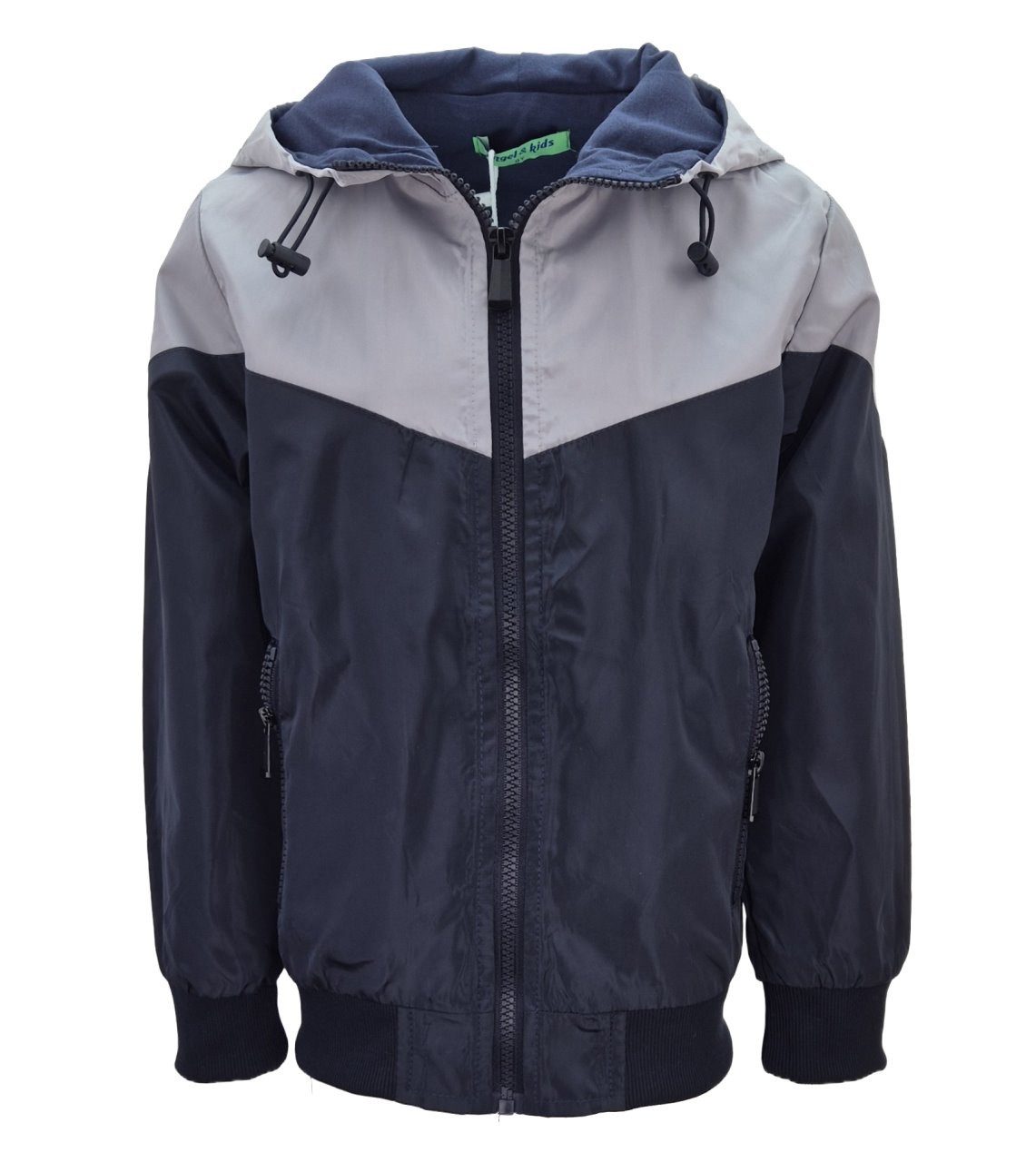 Allwetterjacke Übergangsjacke mit Kapuze Kinder Jacke JH4037e