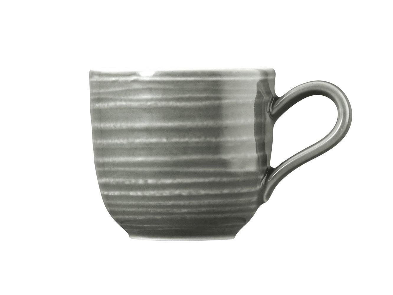 Seltmann Weiden Espressotasse Seltmann Weiden Terra Perlgrau Espressoobertasse 0,09 l, Porzellan