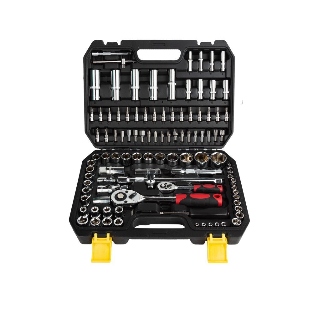 PHiXWELL Werkzeugset PHiXWELL 108-teiliges Knarrenkasten-Set 1/4" & 1/2" Kn günstig online kaufen