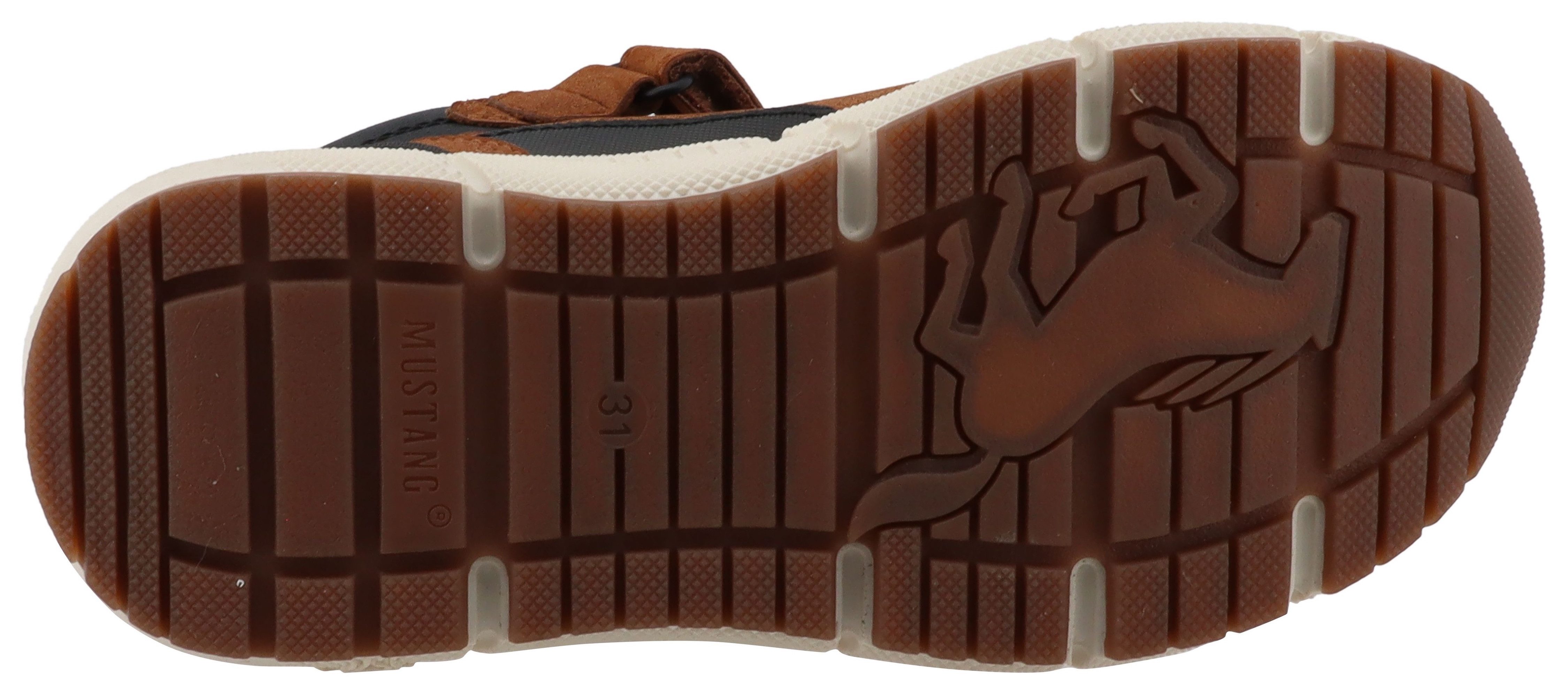 Mustang Shoes Enzo Kletterschuh High Top Sneaker, Schnürboots mit TEX-Membrane