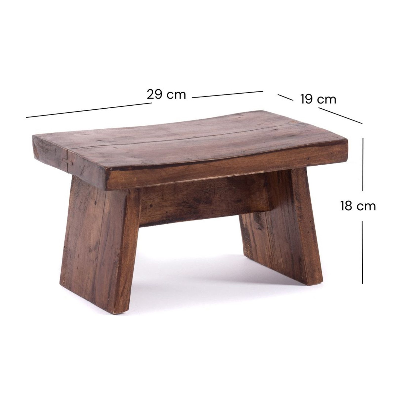 DESIGN DELIGHTS Hocker NOSTALGISCHER FUßHOCKER "SCHEMEL", günstig online kaufen