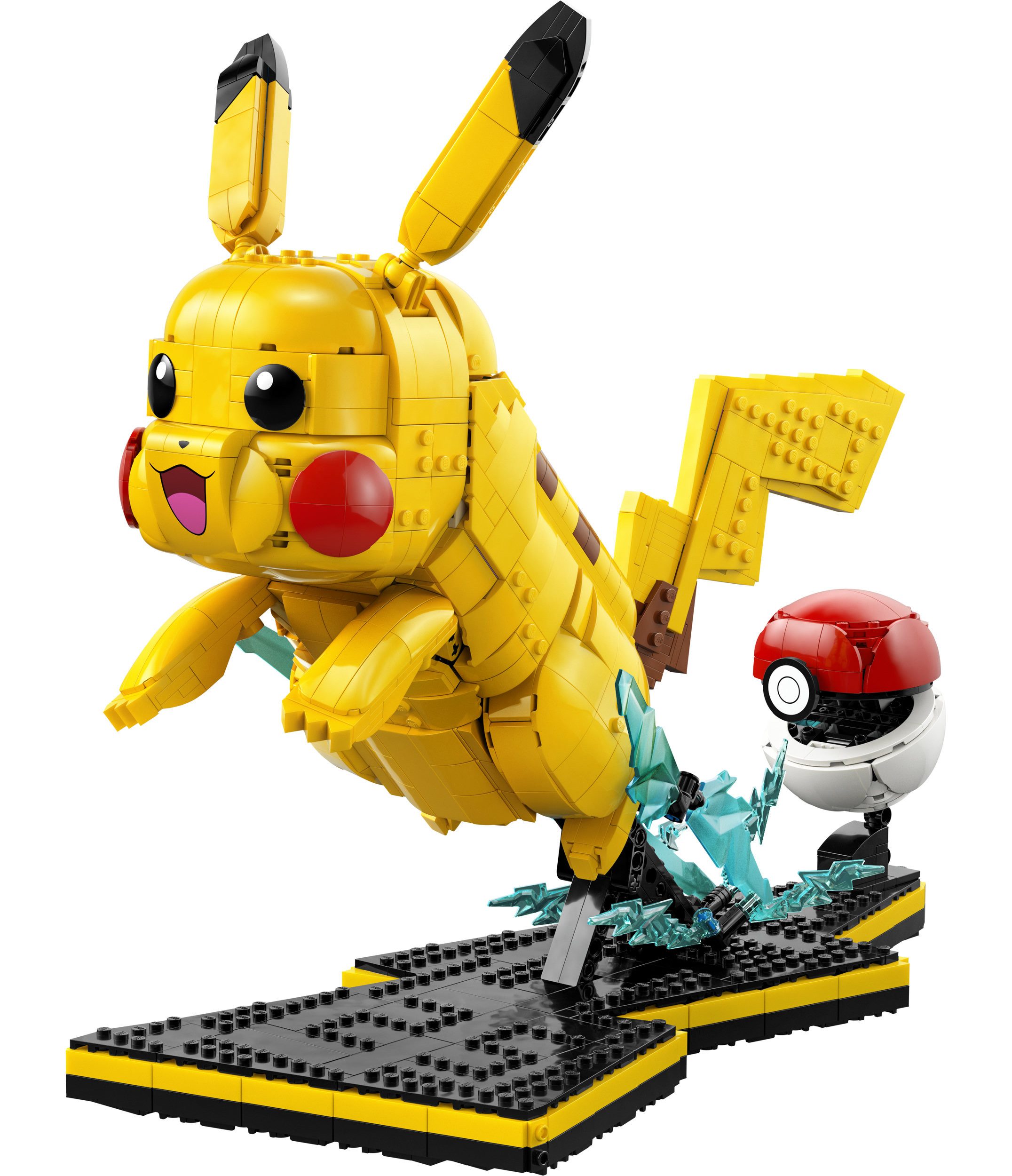 LEGO® Pikachu und Pokéball (72152), LEGO Pokémon Konstruktionsspielsteine, (2050 St)