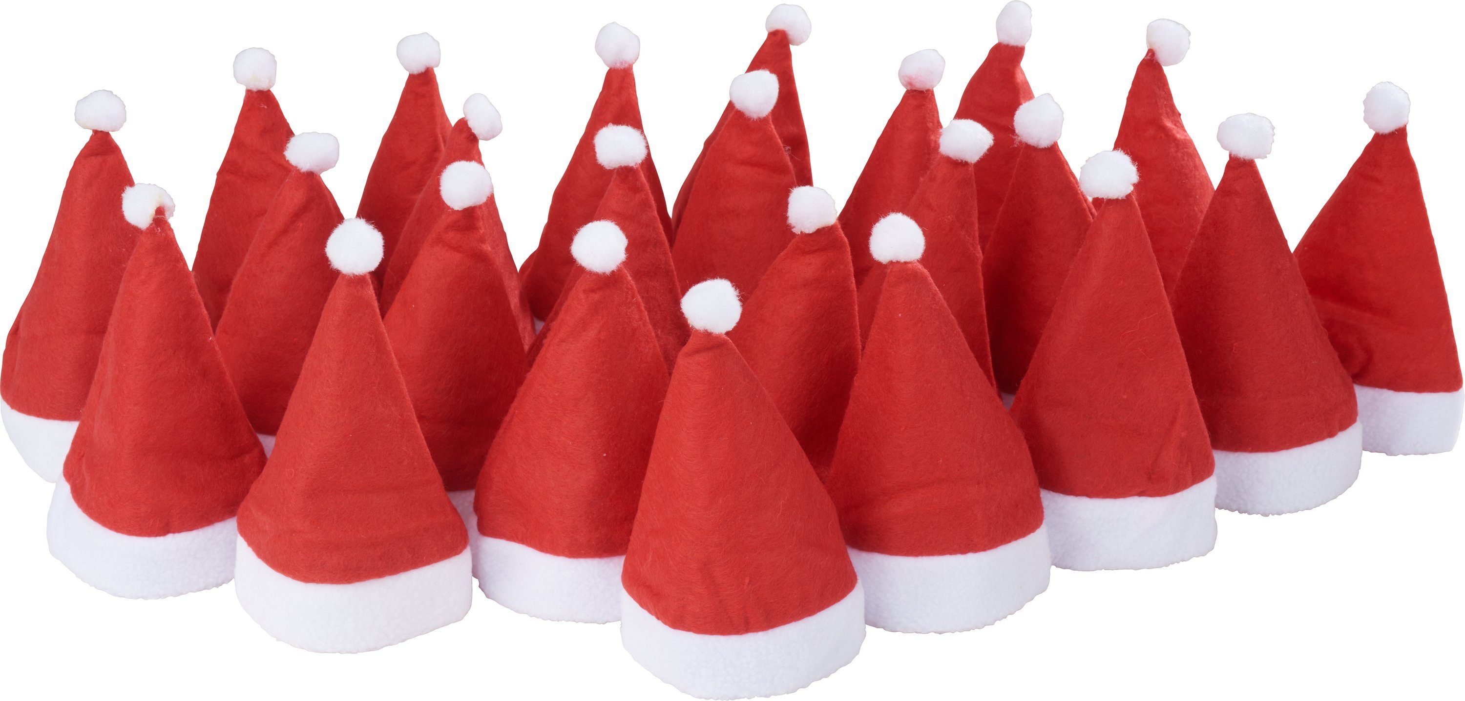 VBS XXL Filzhut Weihnachtsmützen 24 Stück