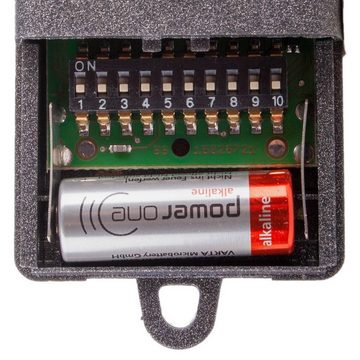 Dickert Tor-Funksteuerung Handsender S10-868A4L00 868 MHz AM 4-Kanal, für Garagentorantriebe