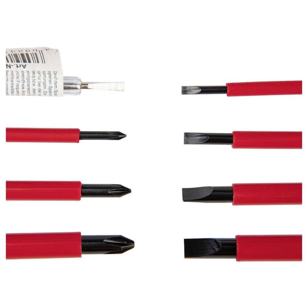 Brüder Mannesmann Werkzeuge Werkzeugset Schraubendreher- und Zangensatz M11240, im Koffer