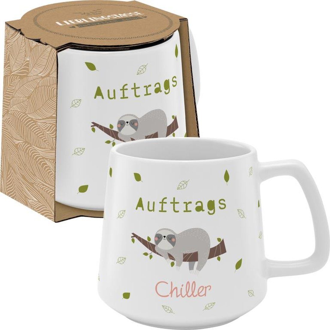 Tasse Tasse Kaffeetasse Teetasse 43cl Sheepworld GRUSS & CO Konisch Chiller