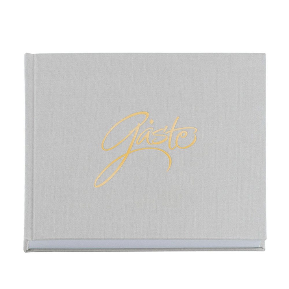 Rössler Poesiealbum RÖSSLER Gästebuch Forever grau 21x21cm