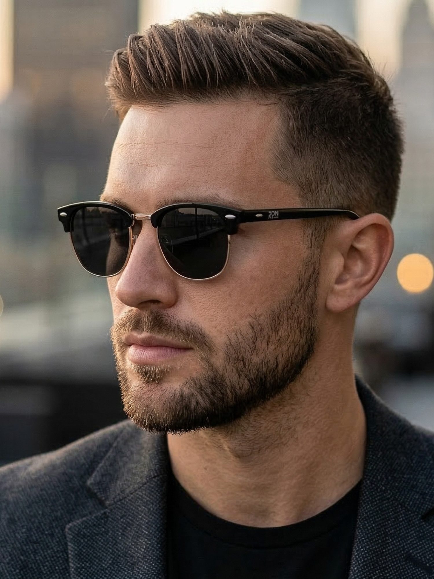 ANTALUX Sonnenbrille Polarisierte Sonnenbrille Herren/Damen, UV 400 Sonnenbrille mit Etui Polarisiert, UV 400