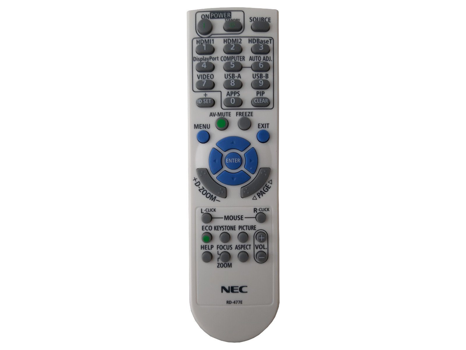 NEC RD-477E Fernbedienung