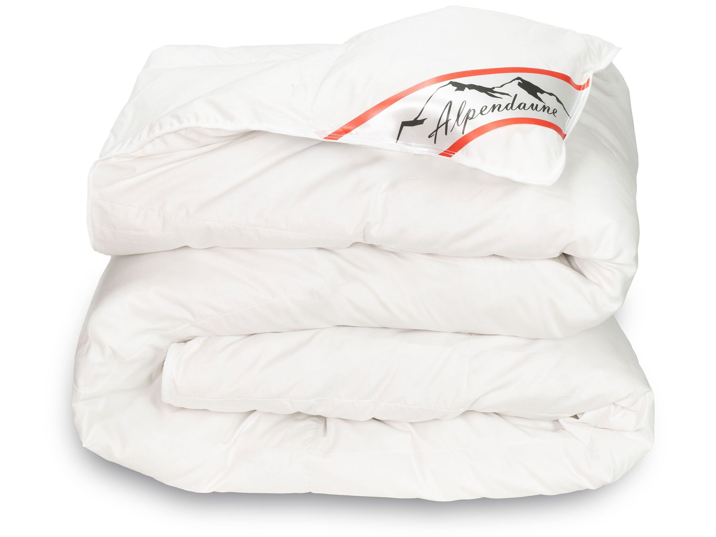 ZOLLNER Daunenbettdecke, 135 x 200 cm, Bezug: 100% Baumwolle, Füllung: 100% Daunen