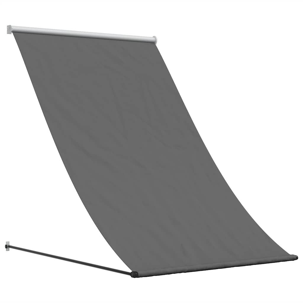 vidaXL Markise Markise Einziehbar Anthrazit 100x150 cm Stoff und Stahl (1-St)