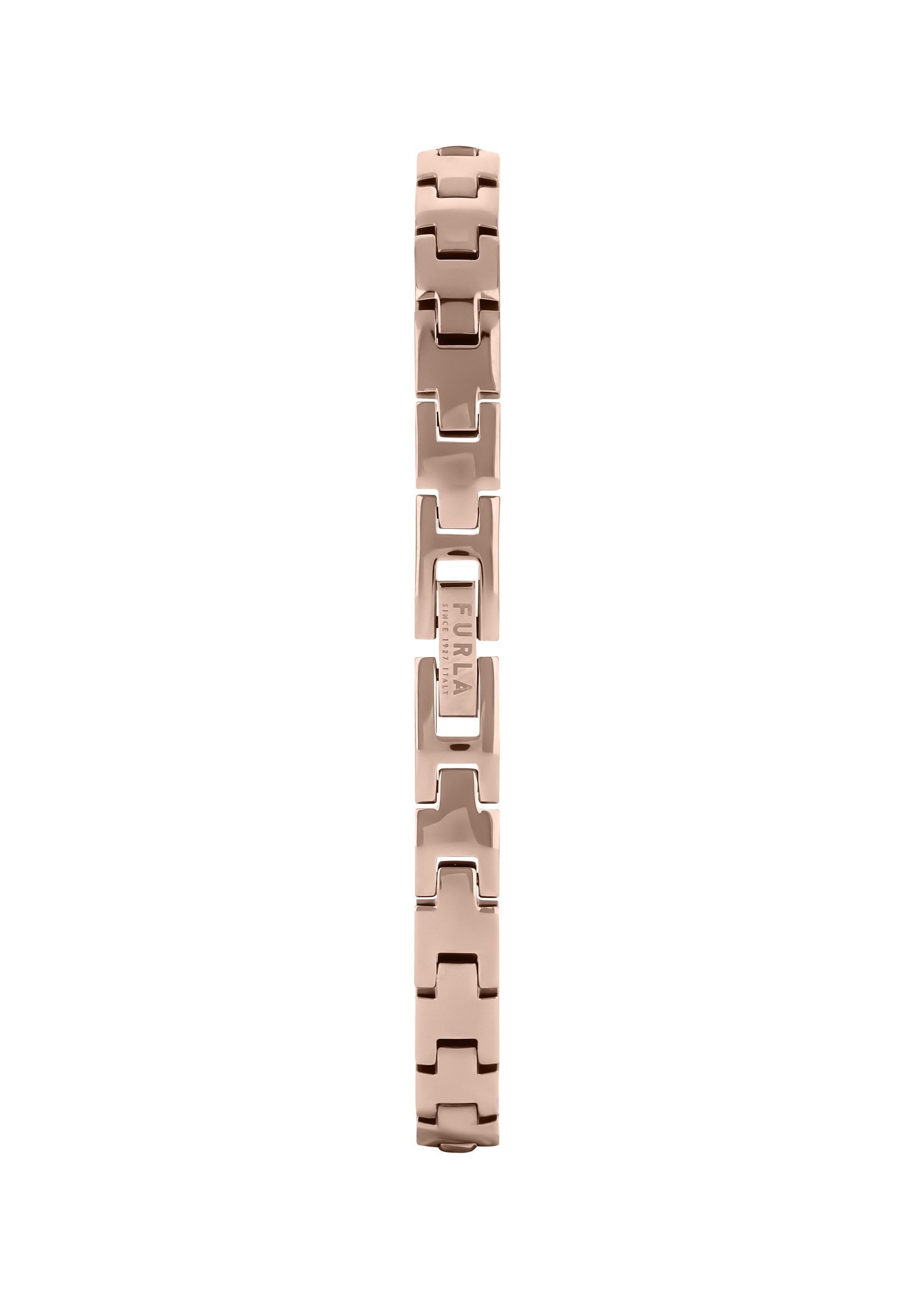 Furla Quarzuhr FURLA BANGLE LEATHER, (1-tlg., Not a set – not applicable to this product), Quarz-Analoguhr