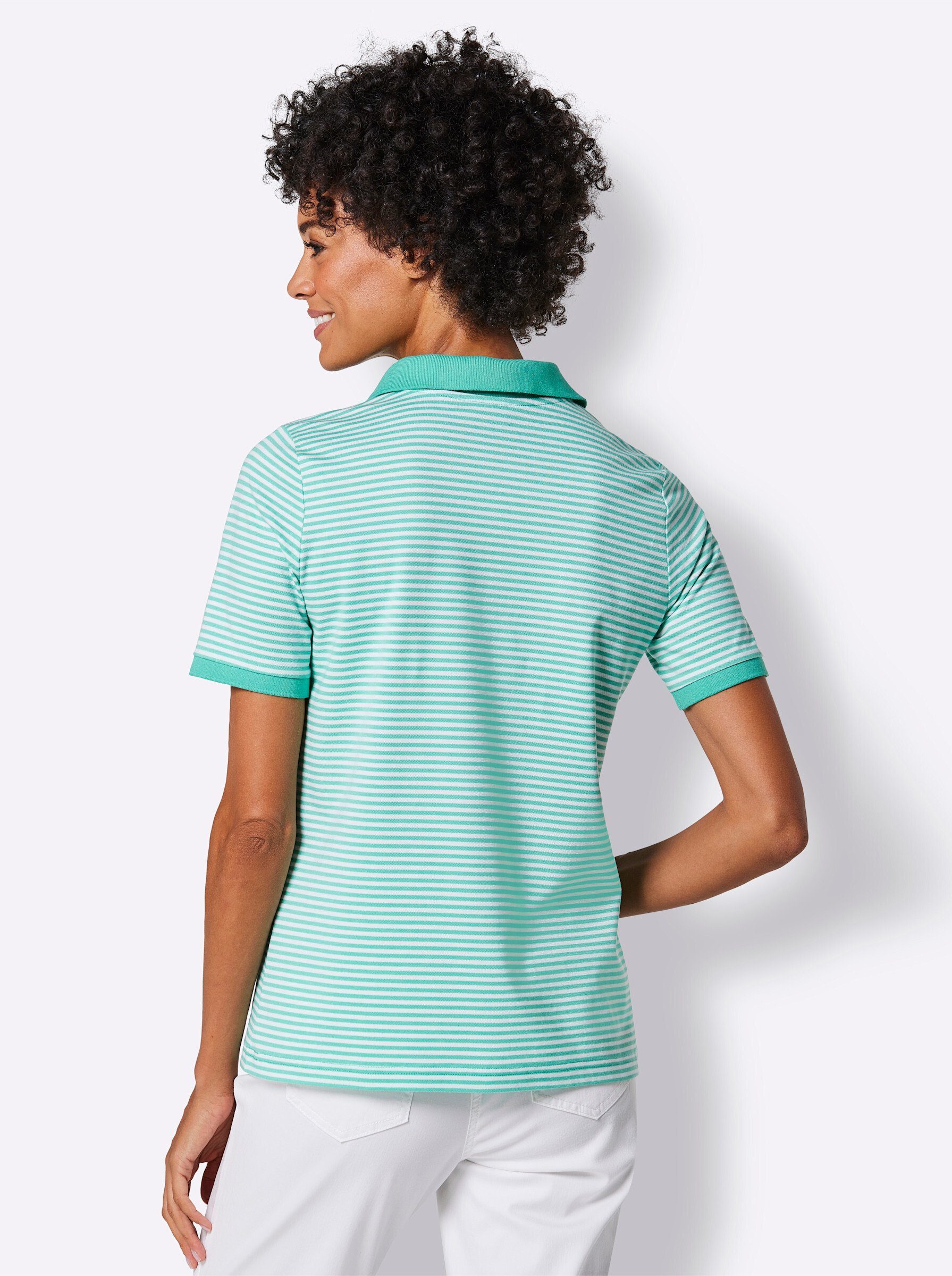 creation L T-Shirt Lyocell-Baumwoll-Shirt günstig online kaufen