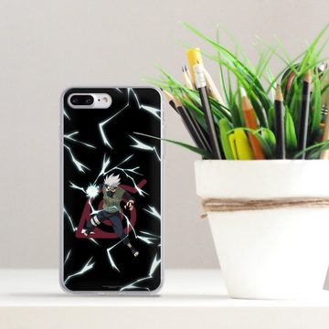 DeinDesign Handyhülle Kakashi Naruto Shippuden Offizielles Lizenzprodukt Kakashi Raikiri, Apple iPhone 8 Plus Silikon Hülle Bumper Case Handy Schutzhülle