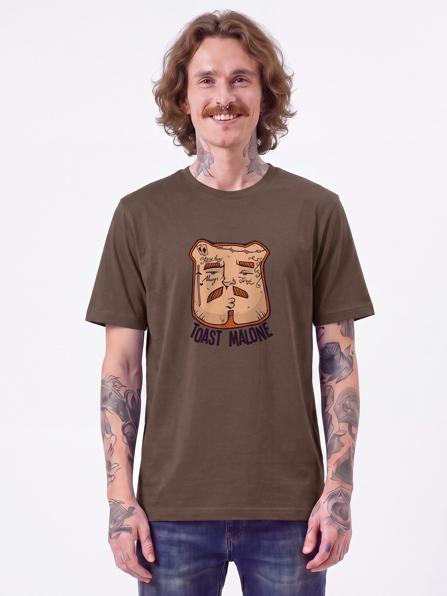 wat? Apparel T-Shirt Toast Malone