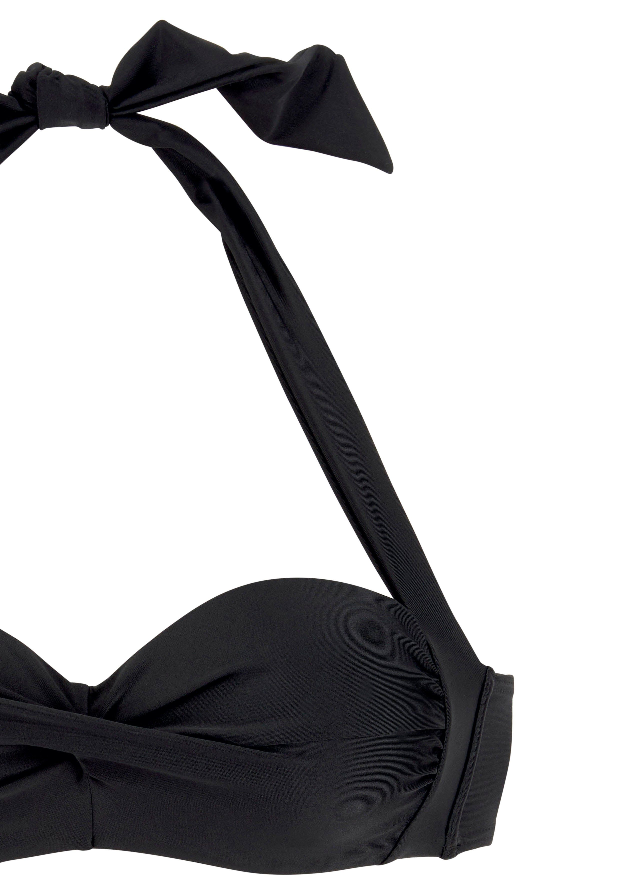 LASCANA Bügel-Bandeau-Bikini-Top Lolo, in getwisteter Optik – Bild 3 von 4