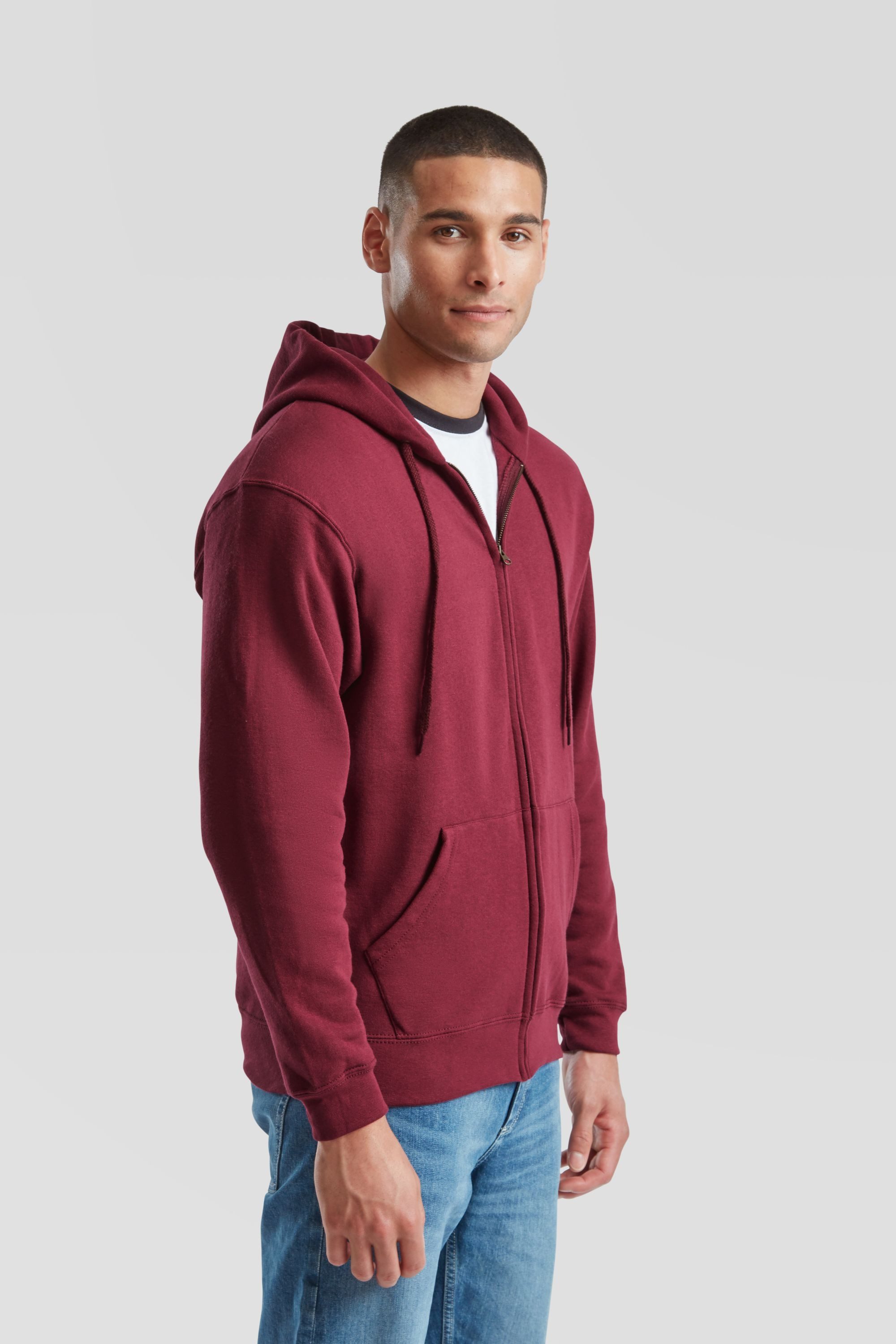 Fruit of the Loom Sweatjacke Classic Hooded Sweat Jacket – Bild 4 von 5