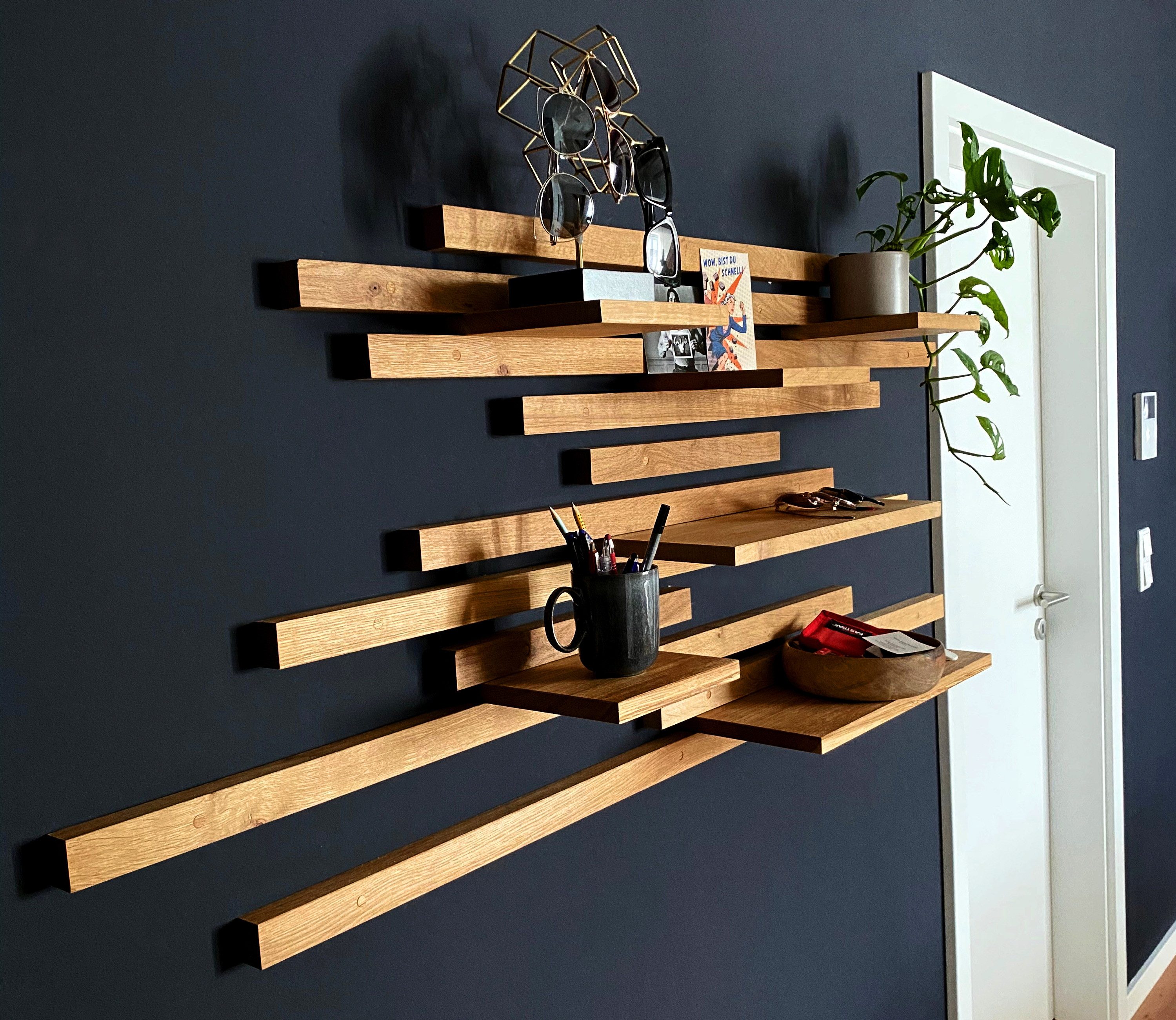 Living Oak Wandregal Eiche in verschiedenen günstig online kaufen
