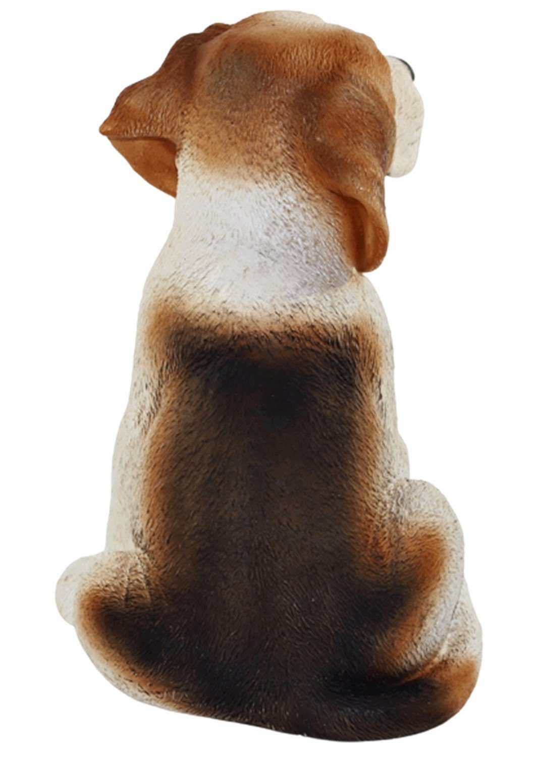 Resin Welpe cm H aus Hundefigur Figur 24 Castagna sitzend britischer Kollektion Hund Castagna Deko Beagle Tierfigur