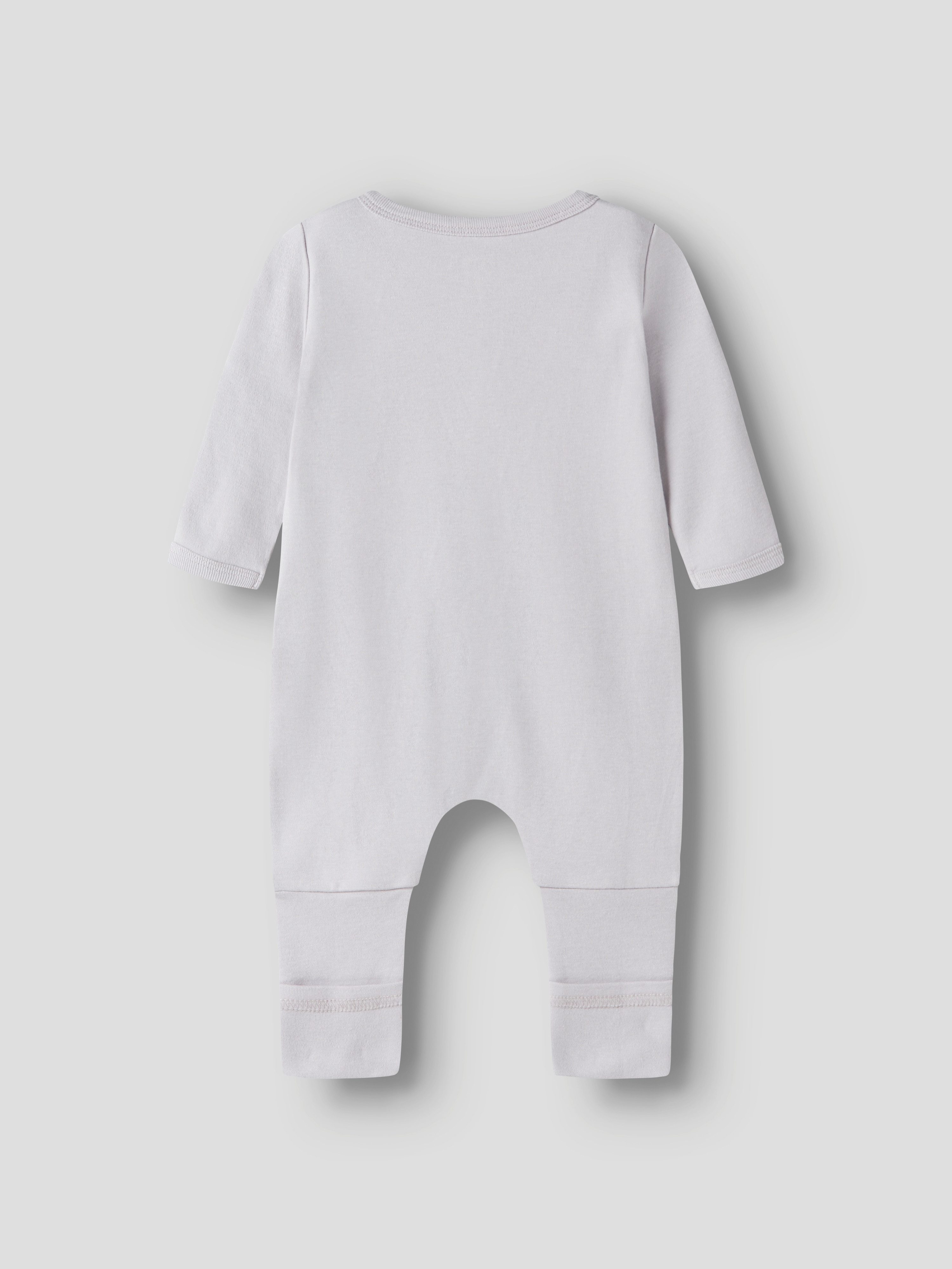 Name It Schlafanzug NBFNIGHTSUIT 2P ZIP FF FLOWER NOOS (Packung, 2 tlg) aus Baumwolle, bequeme Passform, mit Reißverschluss und Kinnschutz