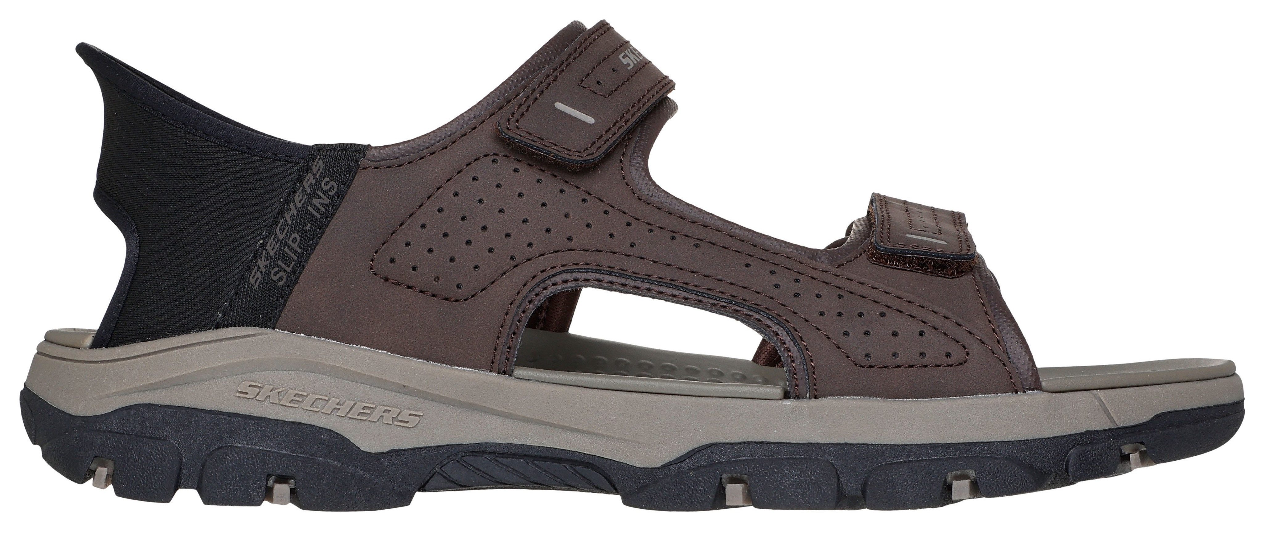 Skechers TRESMEN-REECE Outdoorsandale, Trekking Sandale, Outdoorschuh mit Heel Pillow Funktion
