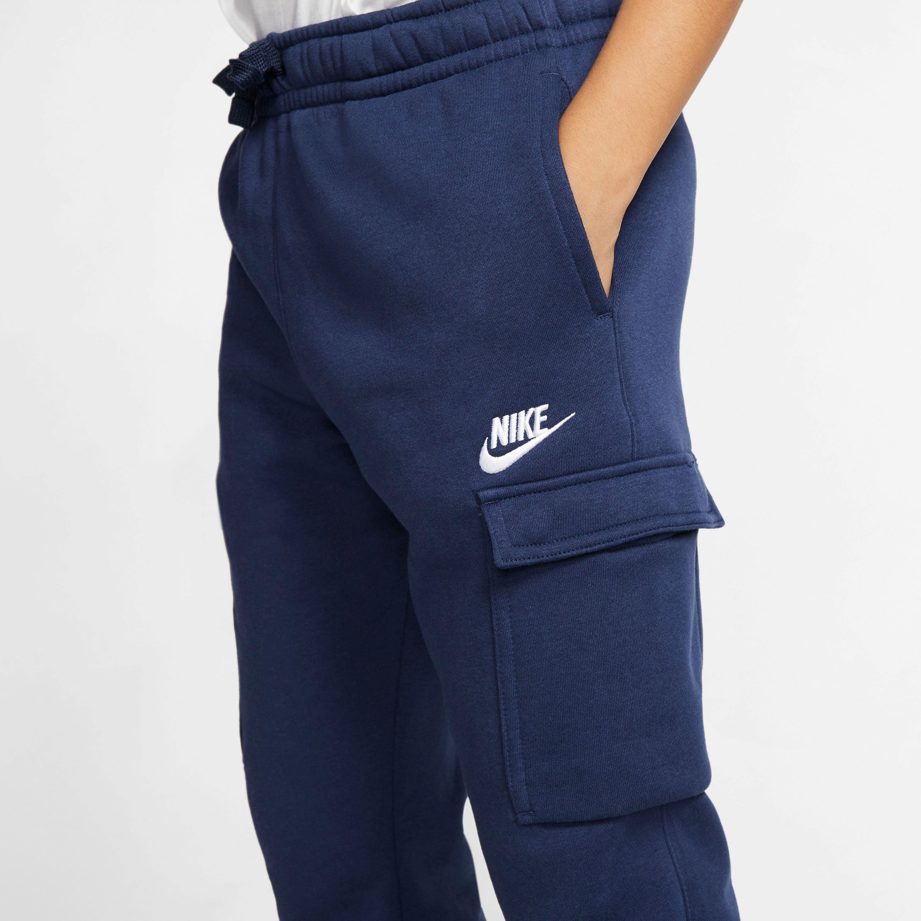 Nike Sportswear Jogginghose Club Pants Kids' Big marine Cargo (Boys)