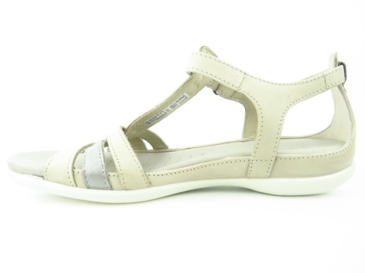 Ecco Flash beige/silber Sandale günstig online kaufen
