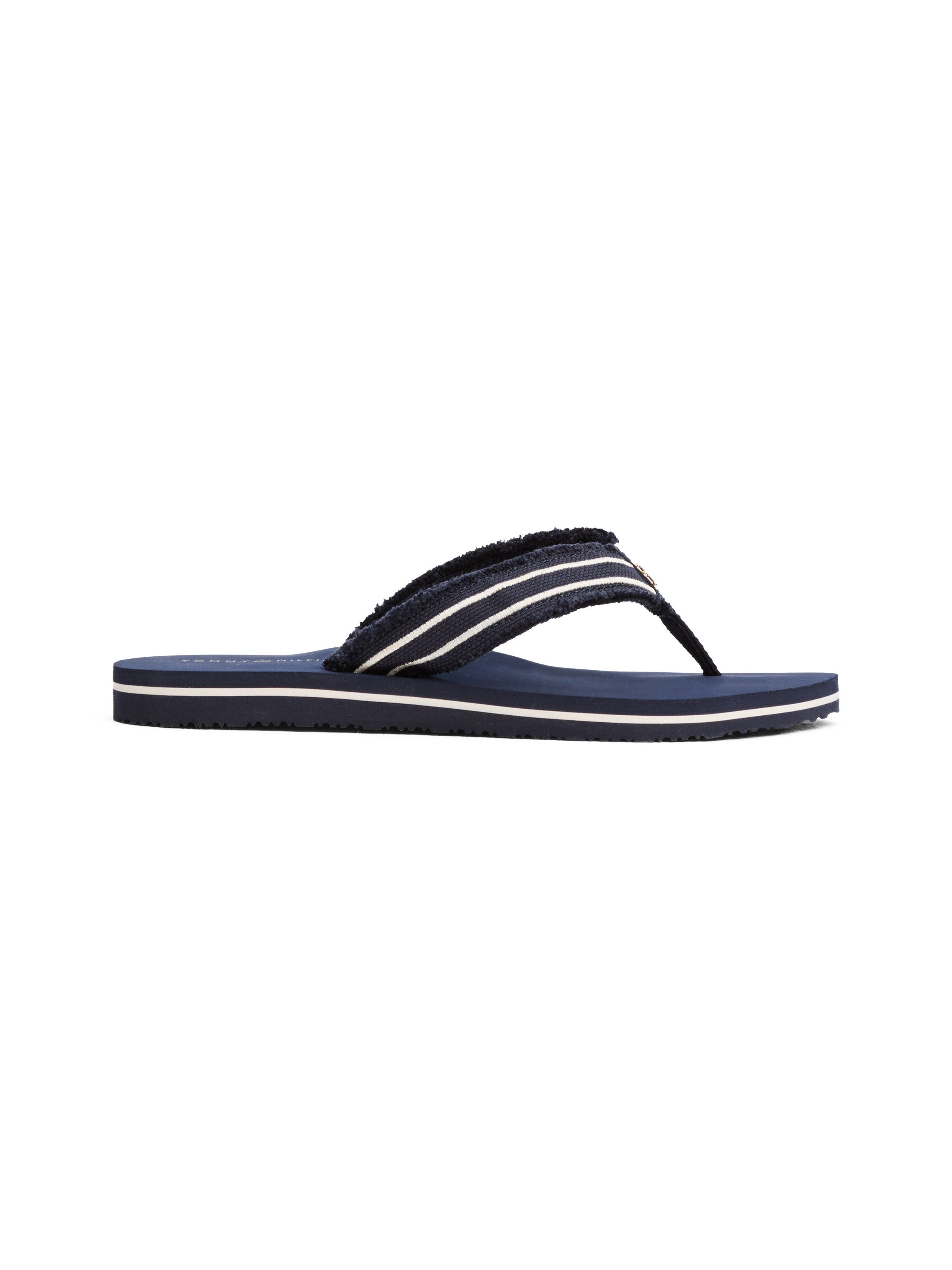 Tommy Hilfiger TH WEBBING BEACH SANDAL Zehentrenner, Dianette, Sommerschuh, günstig online kaufen
