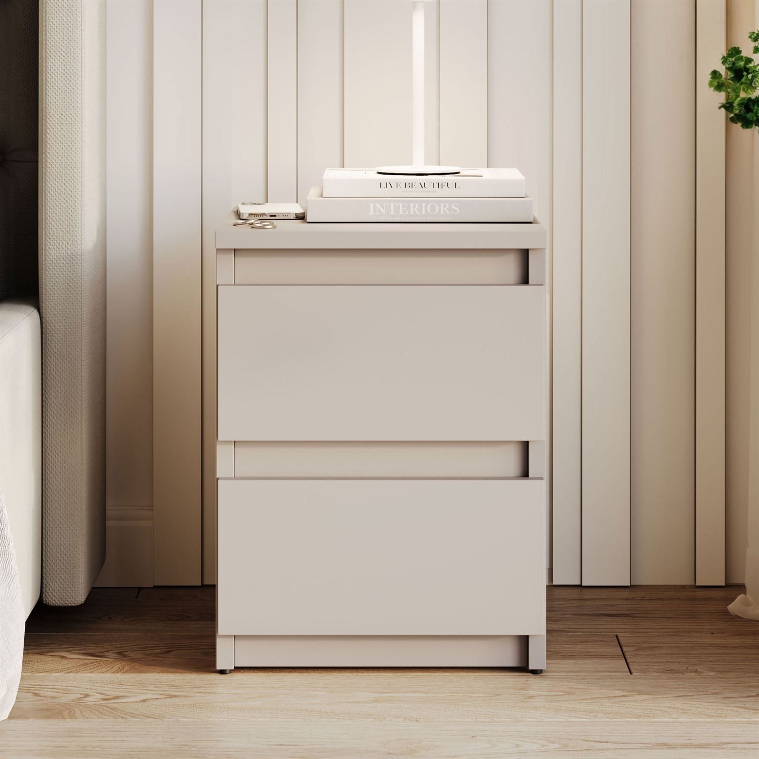 Lookway Nachttisch HANA M2 mit Schubladen günstig online kaufen