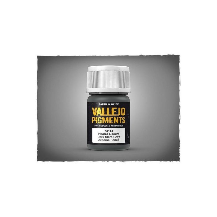 Vallejo Acrylfarbe VAL-73.114 - Pigments - Dark Slate Grey 35 ml