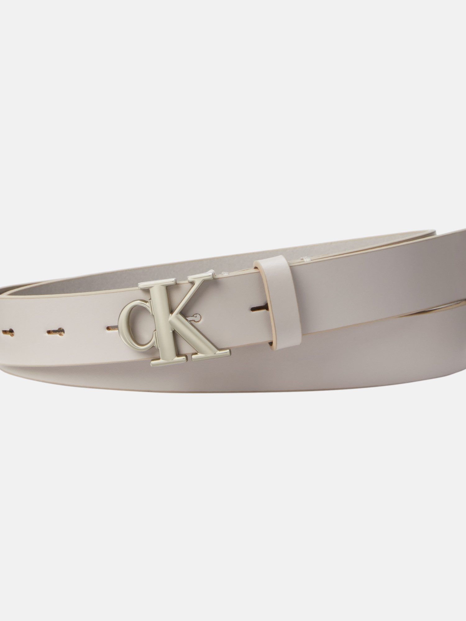 Calvin Klein Jeans Ledergürtel Monogram Plaque günstig online kaufen