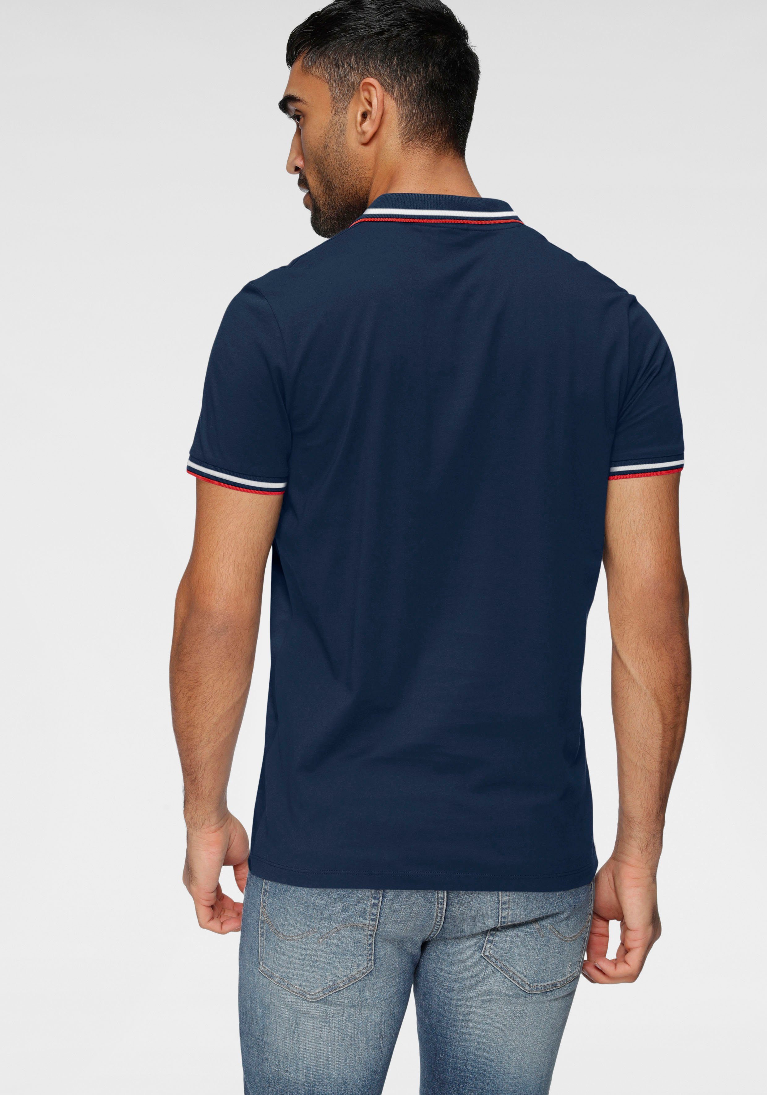 dunkelblau Poloshirt Jack & Jones Paulos Polo