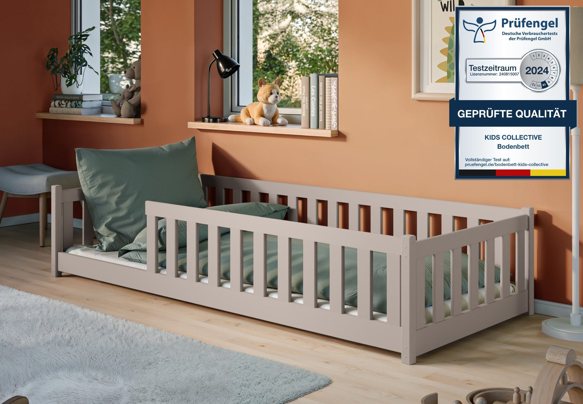 Kids Collective Kinderbett Bodenbett Bett mit günstig online kaufen
