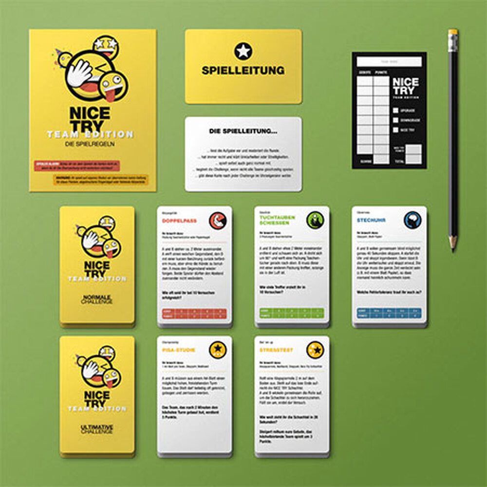 Leipziger Spiele Spiel Nice Try - Team Edition