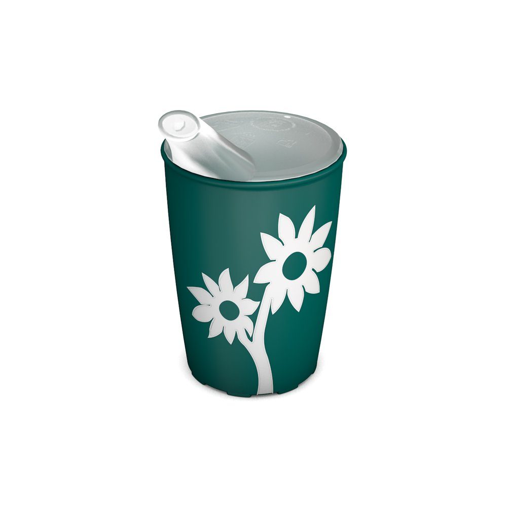 Schnabelbecher Becher mit Antirutsch-Blume mit Schnabelaufsatz