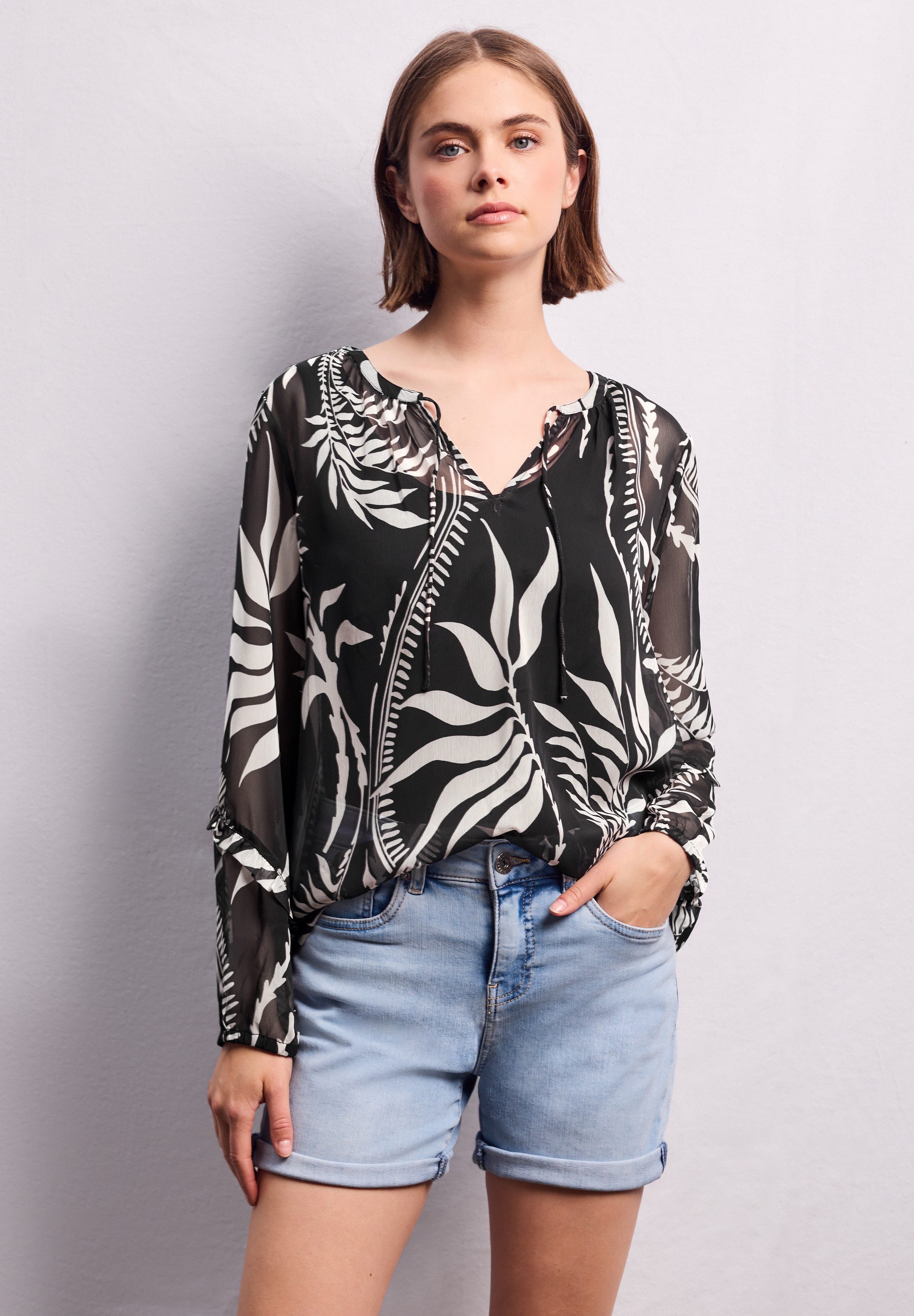 Chiffonbluse