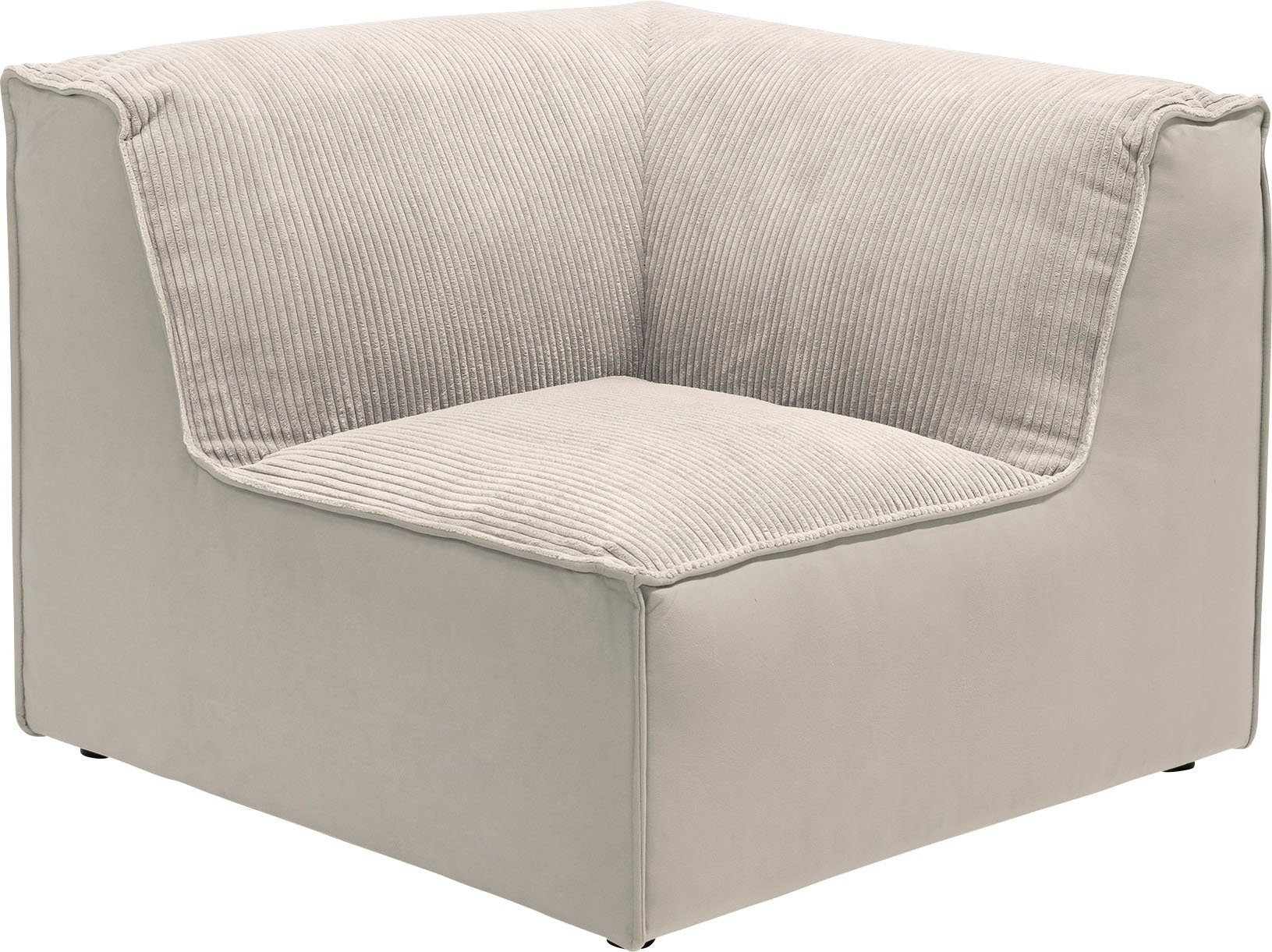 als Modulid beige separat verwendbar, oder Sofa-Eckelement Cord RAUM.ID in Modul St), (1