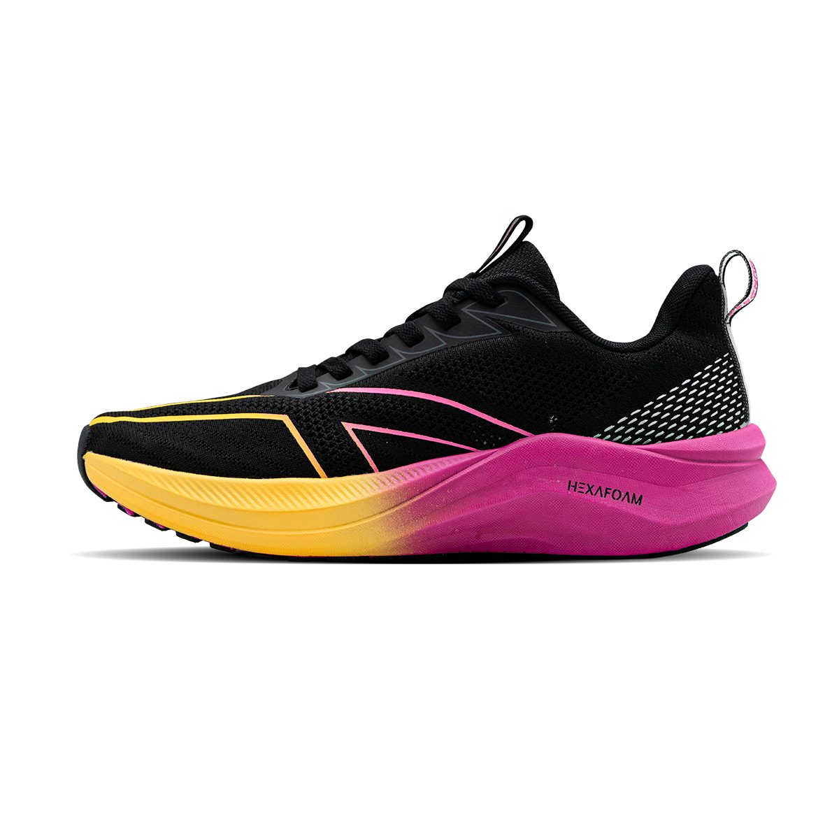 hundred Laufschuhe für Damen & Herren, Vielseitige Trainings- & Sportschuhe Laufschuh (1 Paar Laufschuhe, D-Soft Dämpfungskomfort, HyperKnit Obermaterial, Fusion Technologie) Bequem und atmungsaktiv