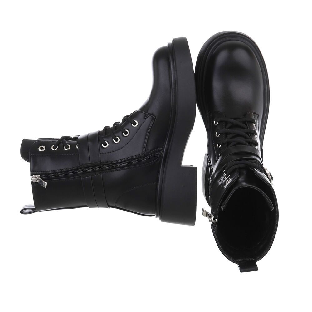 Ital-Design Damen Schnürschuhe Freizeit Westernstiefelette (87451933) günstig online kaufen
