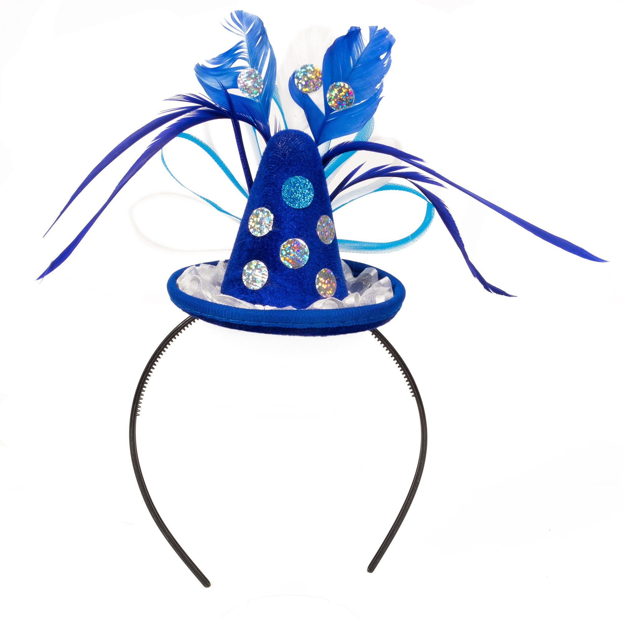 Bock-op-Kölle Haarreif Bock op Koelle Haarreif Minihut mit Federn