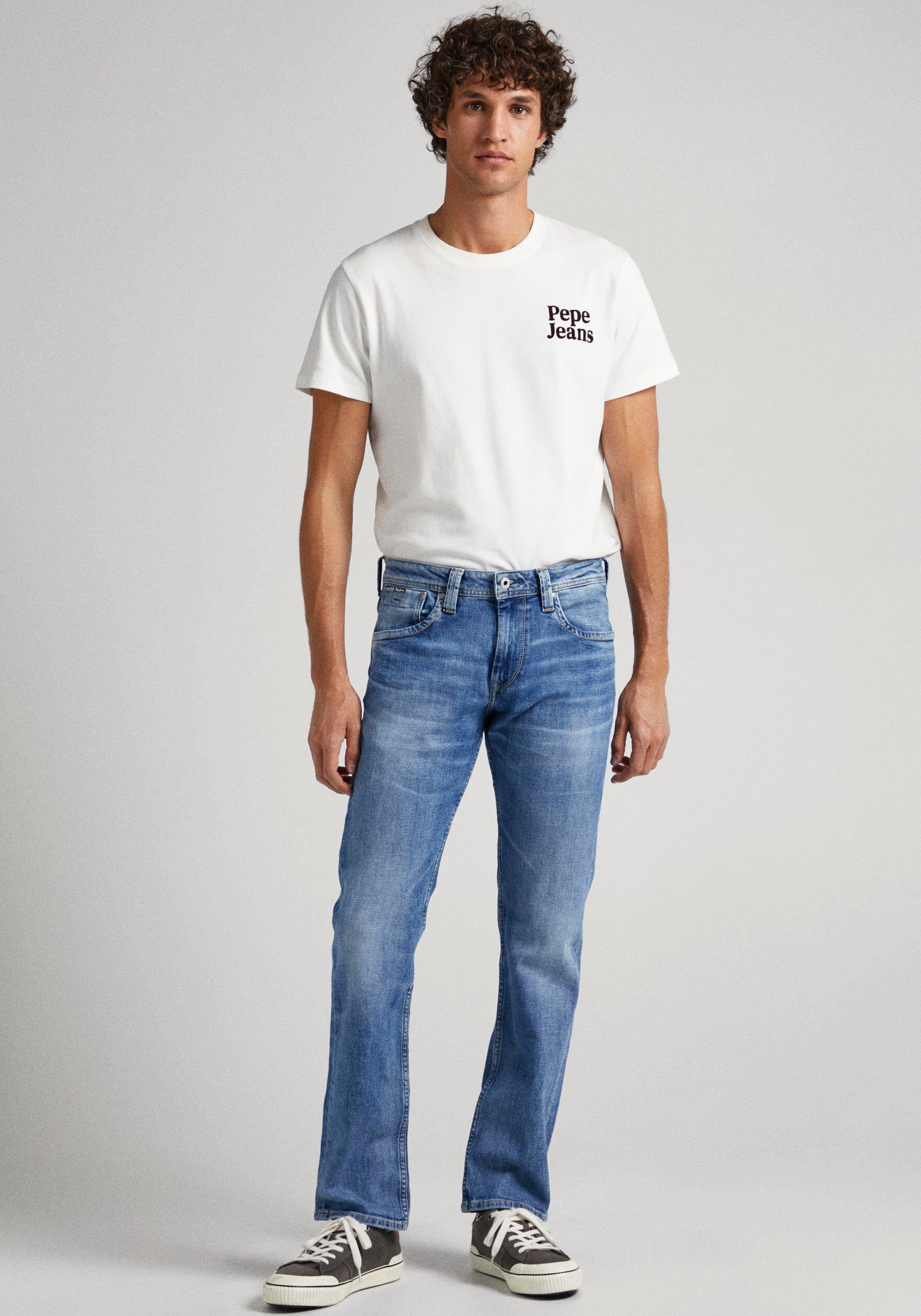 Pepe Jeans Regular-fit-Jeans CASH medltused