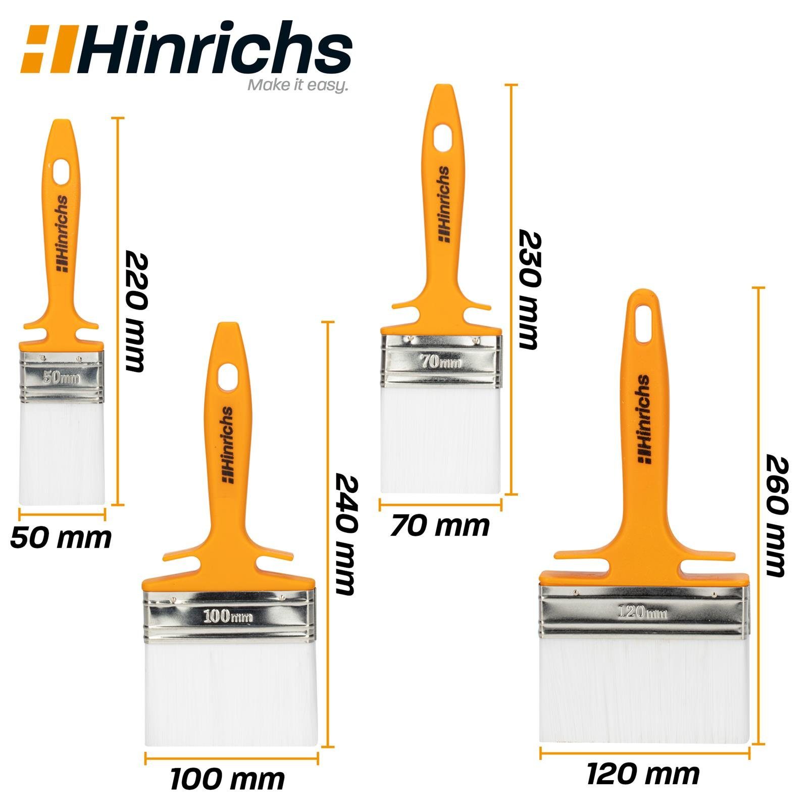 Hinrichs Lasurpinsel Hinrichs Lasurpinsel Set, (4er günstig online kaufen