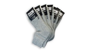 NAHLE Sneakersocken 12 Paar Sneaker Socken für Damen & Herren Bio-Baumwolle Sportsocken (12-Paar) atmungsaktiv, gepolsterte Ferse und Sohle Angenehmes Tragegefühl - kein Schwitzen