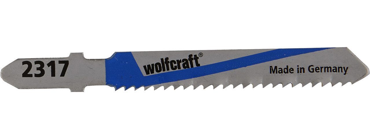 Stichsägeblatt Wolfcraft 75 mm Stichsägeblätter Wolfcraft 2317000 T-Schaft