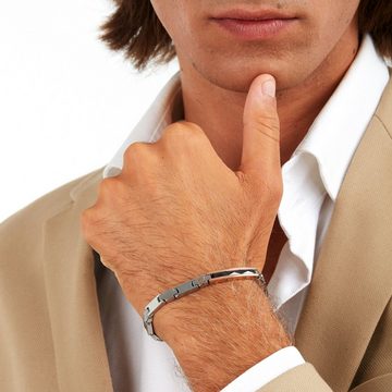 MASERATI Armband Bracelet IP BLACK CERAMIC Herren 100% Edelstahl (1-tlg)