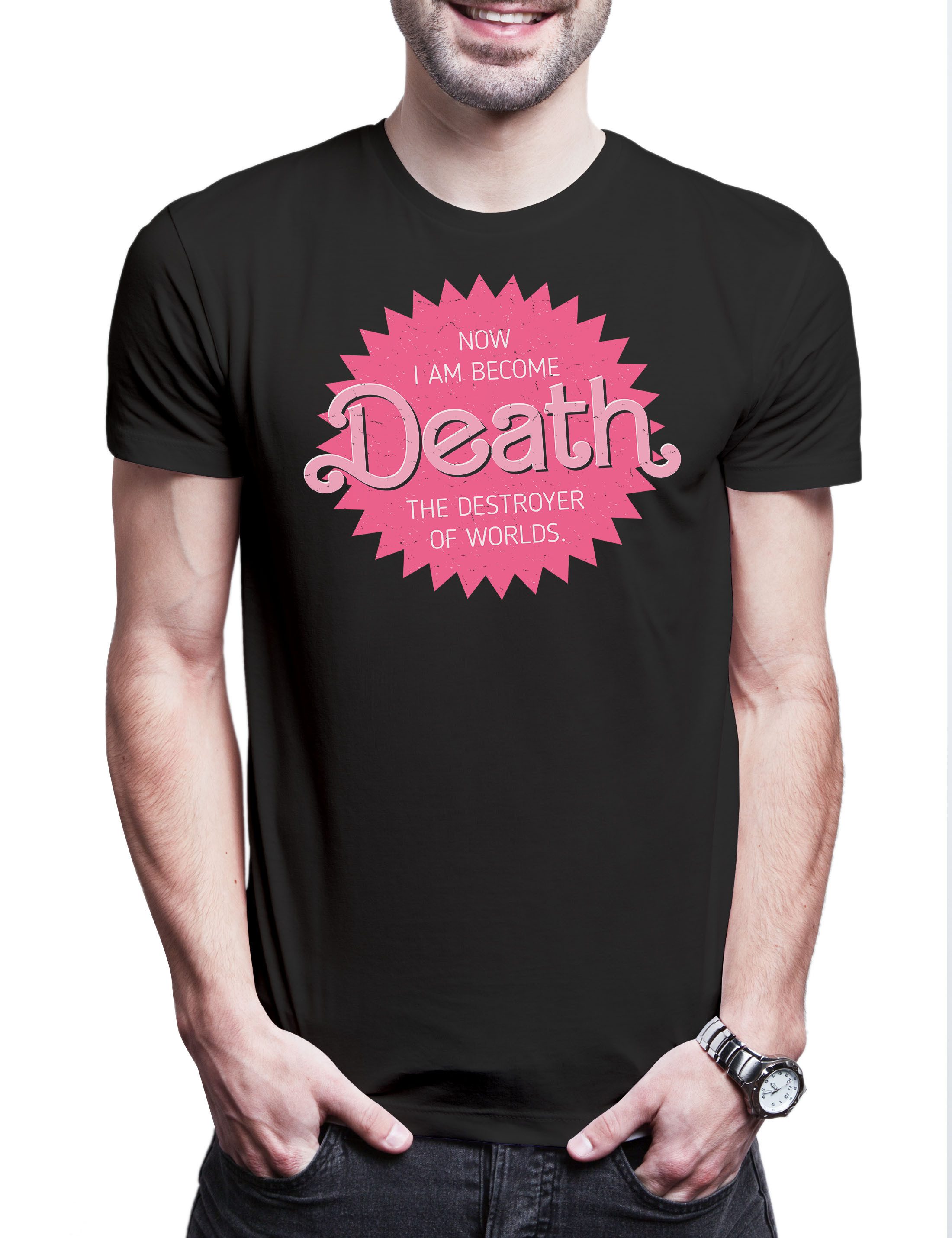 Print-Shirt Oppenheimer Now I Am Become Death Herren T-Shirt Manhattan Project