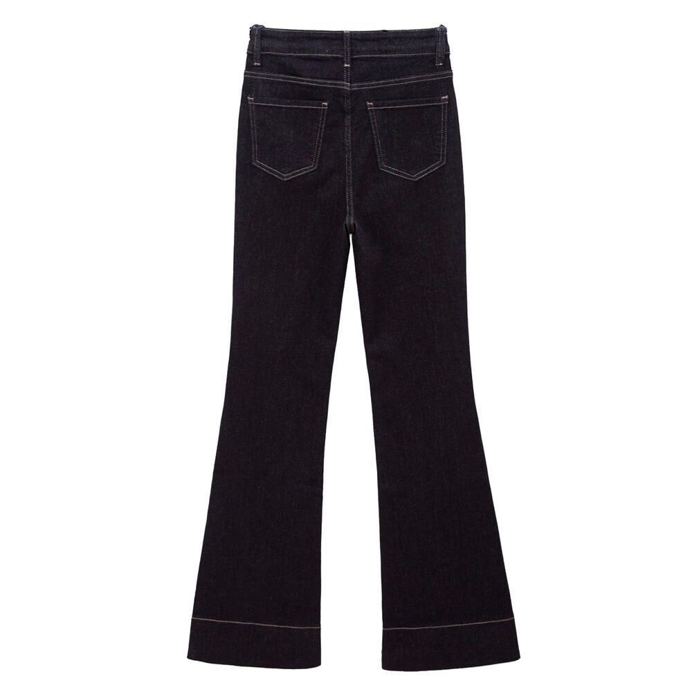 Ital-Design Bootcut-Jeans Modische Denim-Hose mit ausgestelltem günstig online kaufen