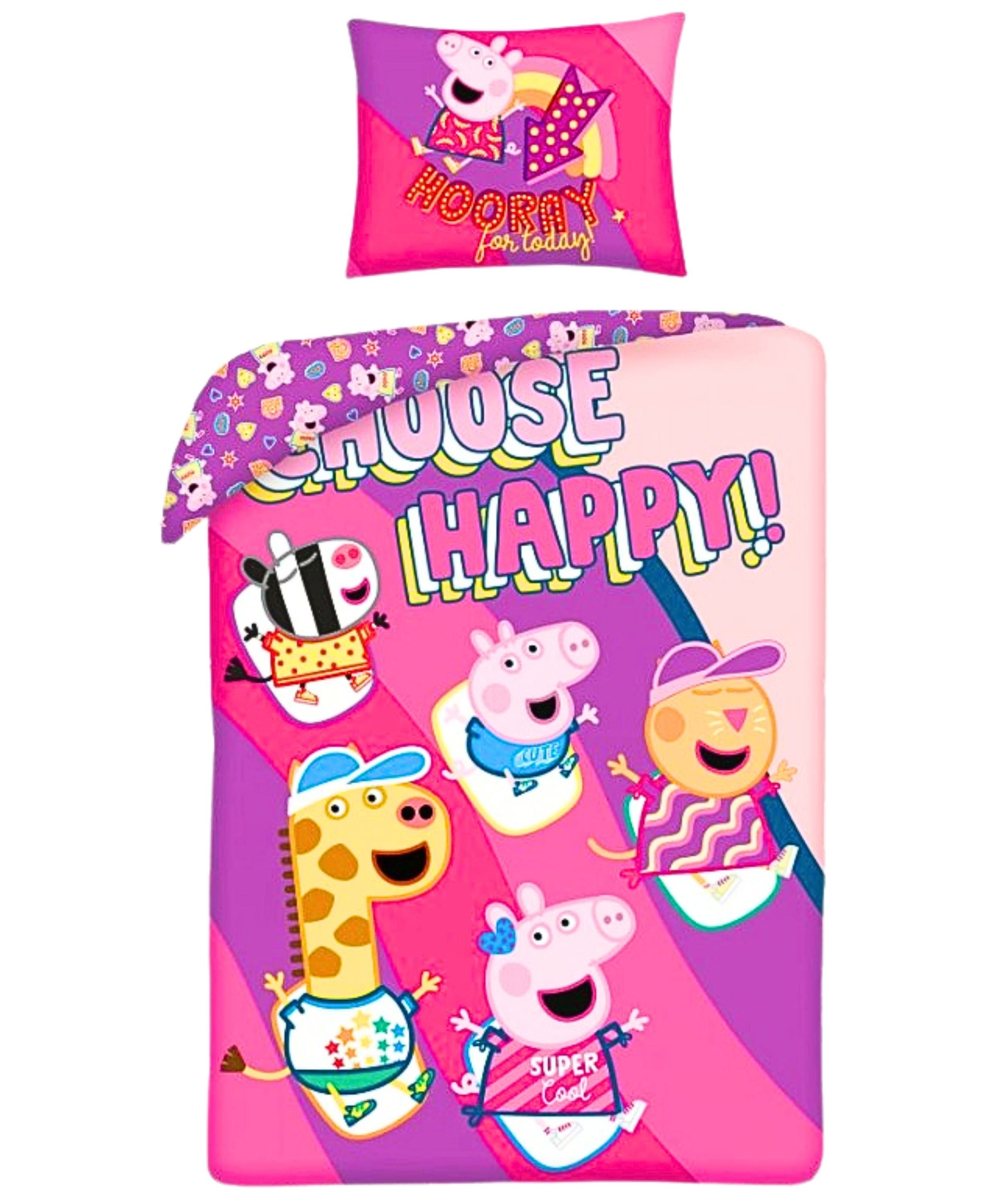 Peppa Pig Kinderbettwäsche Peppa Wutz -Choose günstig online kaufen